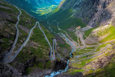 trollstigen Norveç