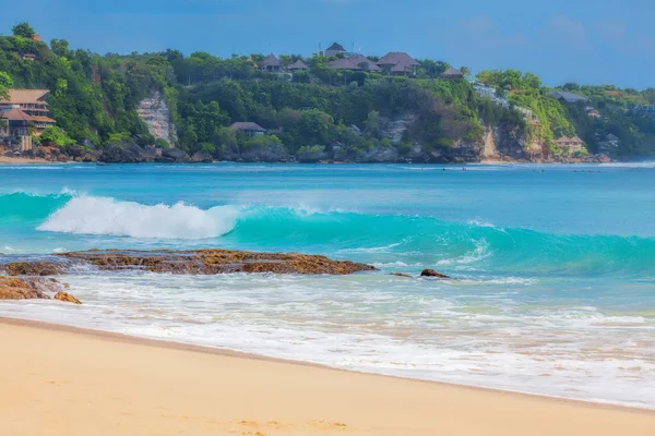 Olas de surf y agua turquesa —  Fotos de Stock