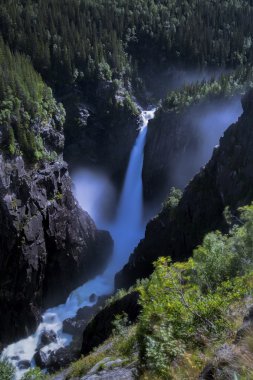 Yukarıdan Rjukanfossen