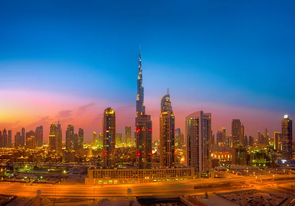 Skyline von Dubai — Stockfoto