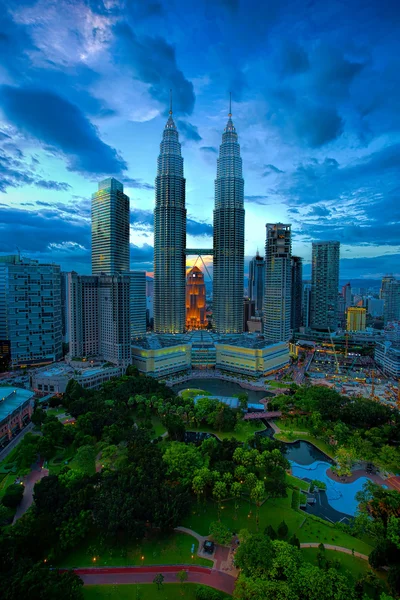 Skyline di Kuala Lumpur — Foto Stock
