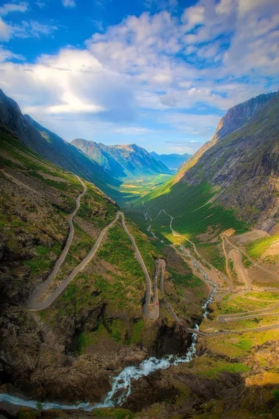 Trollstigen en Noruega —  Fotos de Stock