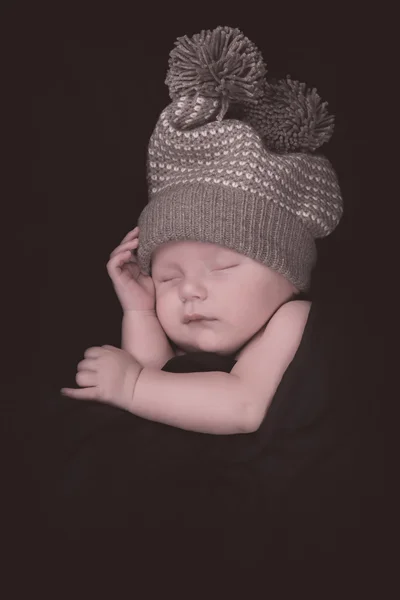 Newborn sleeping — Stock Photo, Image