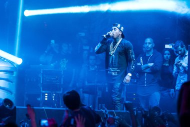 Tyga Moskova'da rap konseri