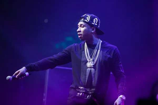 Concerto rap di Tyga a Mosca — Foto Stock