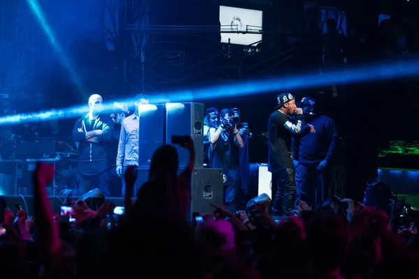 Rap konsert av Tyga i Moskva — Stockfoto