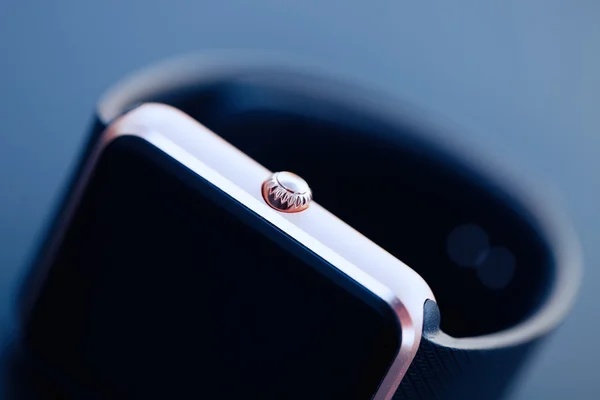 Macro of modern stylish smart watch — Stock Photo, Image