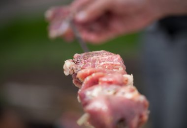 Güney kavrulmuş et pişirme