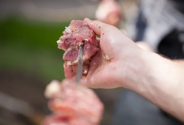 Cucina di carne arrosto del sud — Foto Stock