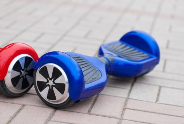 Modern elektrikli mini segway vurgulu kurulu scooter