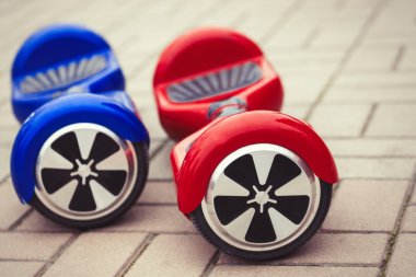 Modern elektrikli mini segway vurgulu kurulu scooter