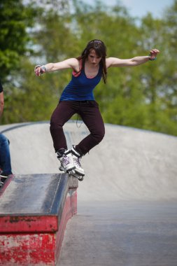 Agresif paten buz pateni Yarışması