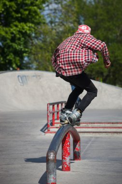 Agresif paten buz pateni Yarışması