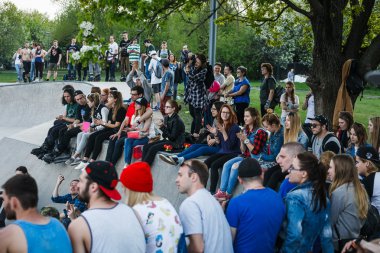 Agresif paten buz pateni Yarışması