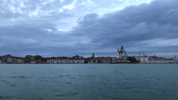 Прекрасна Венеціанська Лагуна Знімалася Весною Сезона Popular Travels Destination Metropolitan — стокове відео