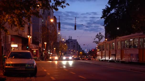 Budapest Węgry Maj 2019 Centrum Budapesztu Kręcone Wiosną Zachodzie Słońca — Wideo stockowe