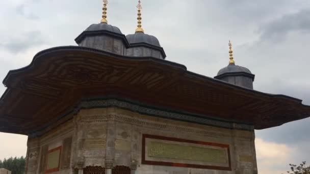 Стамбул Мая 2018 Года Весной Снимается Великая Мечеть Святой Софии — стоковое видео