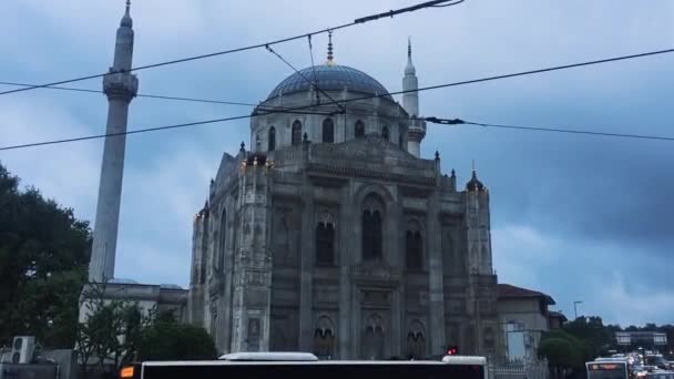 Estambul Turquía Mayo 2018 Mezquita Histórica — Vídeos de Stock