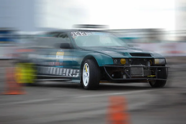 Kyiv May 2021 Classic Bmw E36 Drifting High Speed Race — Stock Photo, Image