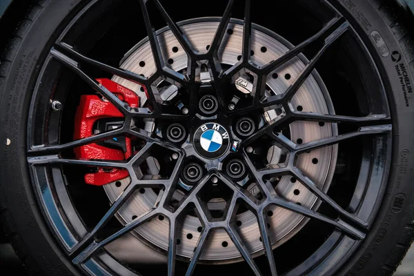 Kyiv May 2021 Bmw Power Performance Tuning Parts Drift Car — 스톡 사진