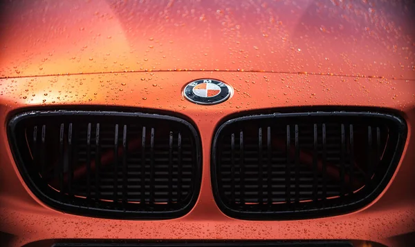 Kyiv May 2021 Front Grille Logo Bmw F80 Sport Car — 스톡 사진