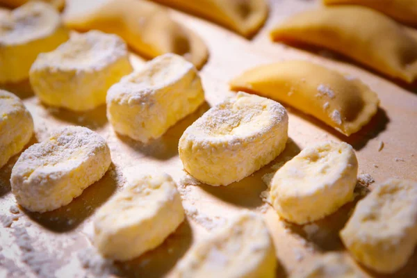 Cocinar Sirniki Comida Postre Eslavo Cocina Casera Comida Tradicional Ucraniana — Foto de Stock