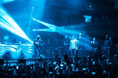 Moskova, Rusya gerçekleştirme Tyga