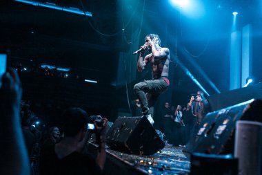 Travis Scott Moskova'da gerçekleştirme