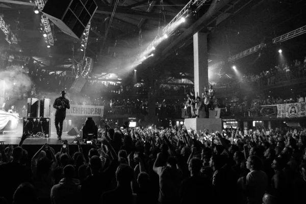 Tyga actuando en Moscú, Rusia — Foto de Stock