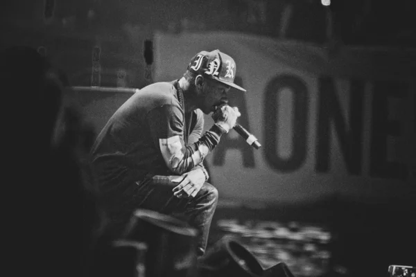 Tyga en concert à Moscou, Russie — Photo