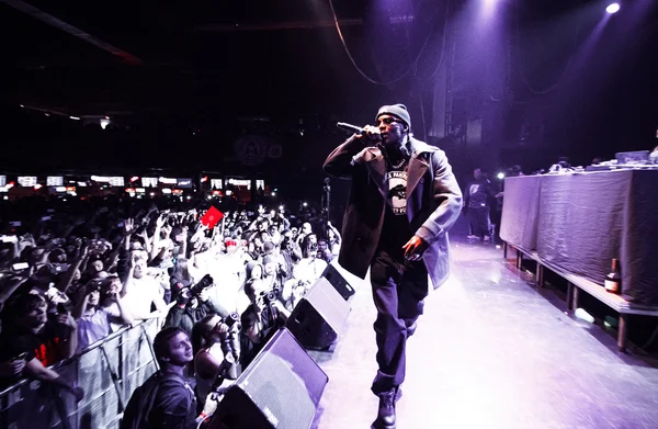 Peforming DMX en Moscú, Rusia — Foto de Stock