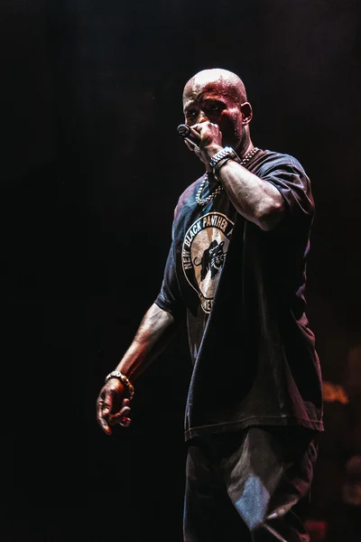 DMX peforming em Moscú, Rússia — Fotografia de Stock