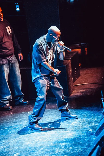 DMX peforming in Moscow, Russia — Stock Photo, Image