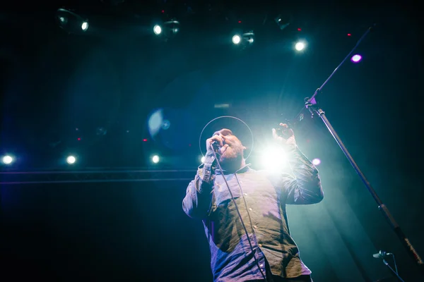Alex Clare performing live in Moscow — Stock Photo, Image