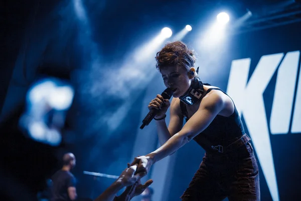 Kiesza in Moscow — Stock Photo, Image