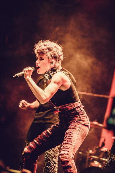 Kiesza in Moscow — Stock Photo, Image