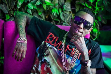 Soulja boy ve migos basın Moskova için röportaj