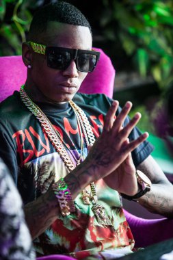 Soulja boy ve migos basın Moskova için röportaj