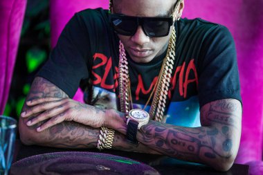 Soulja boy ve migos basın Moskova için röportaj