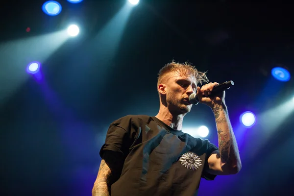 Machine Gun Kelly en Moscú — Foto de Stock