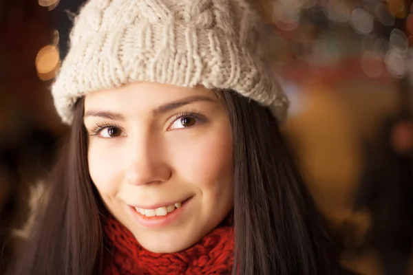 Vrolijke glimlach maakt iedereen zich voelt warm — Stockfoto