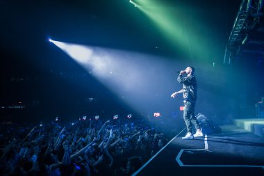 L'One konser alanı Moskova gece kulübünde