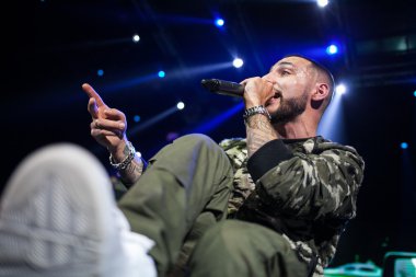 L'One konser alanı Moskova gece kulübünde