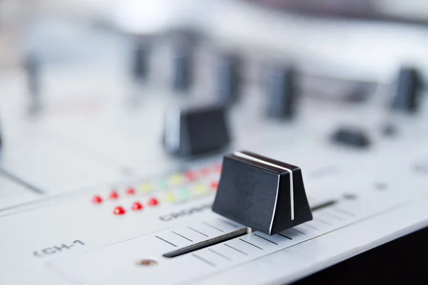 Sound mixer knop — Stockfoto