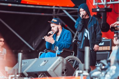 Luzhniki Moskova'da büyük Rap konseri