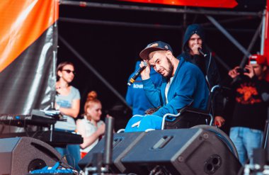 Luzhniki Moskova'da büyük Rap konseri