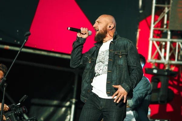 Gran concierto de Rap en Luzhniki Moscú — Foto de Stock