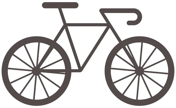 Ilustração Vetor Ícone Bicicleta Esporte — Vetor de Stock