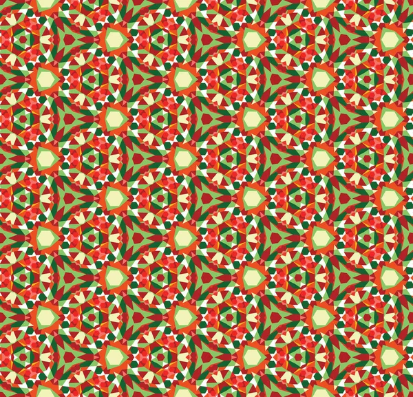 Farb Kaleidoskop Hintergrund Vektor Illustration — Stockvektor