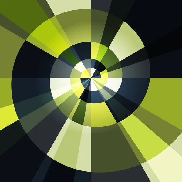 Färgglad Abstrakt Spiral Bakgrund Vektor Illustration — Stock vektor